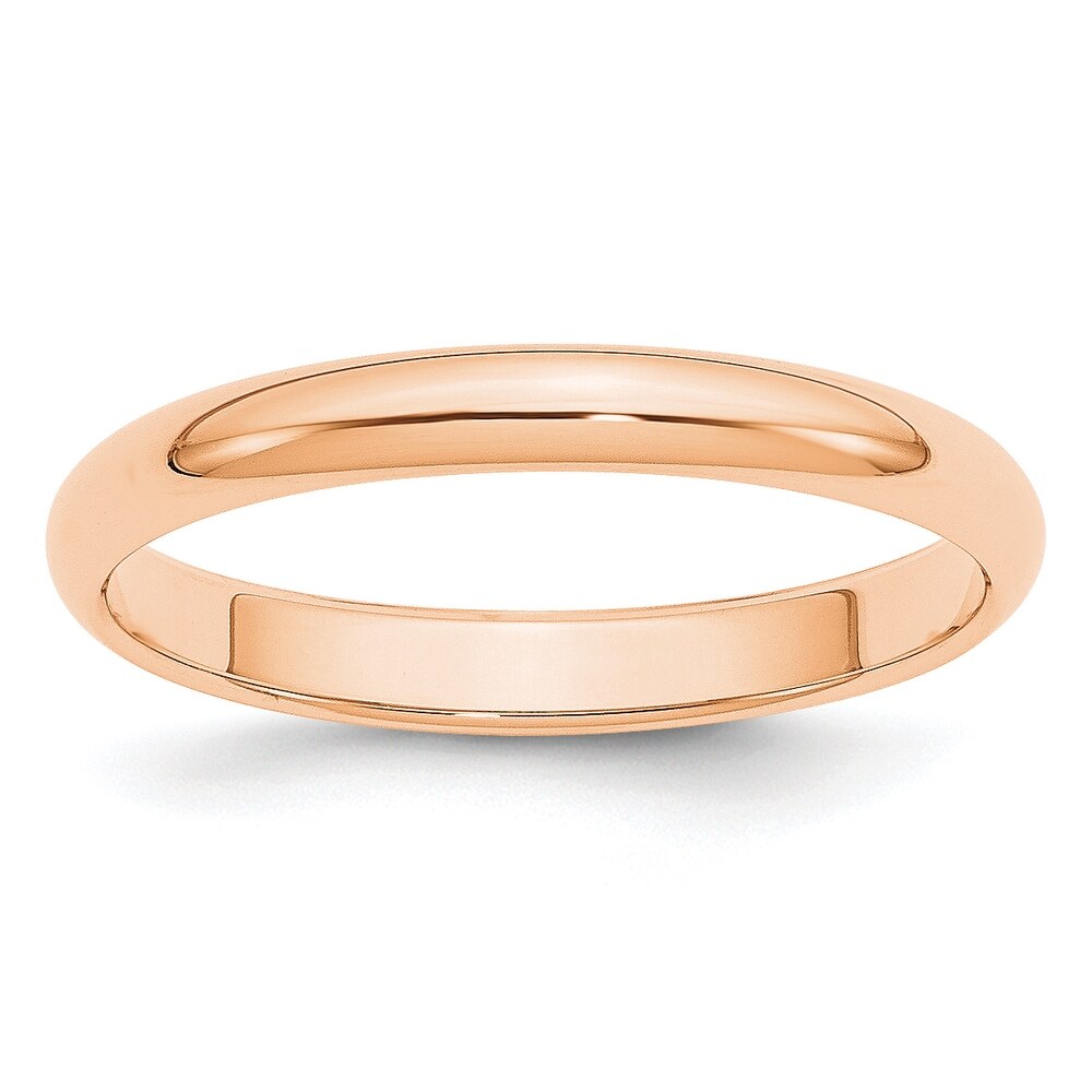Details about   Solid 10K Rose Gold Ultra Lightweight Standard Fit Flat Band Ring Size 9.5